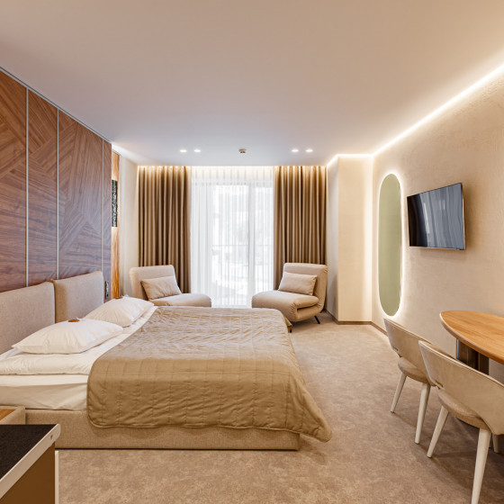 Покращені апартаменти з доступом у спа-центр