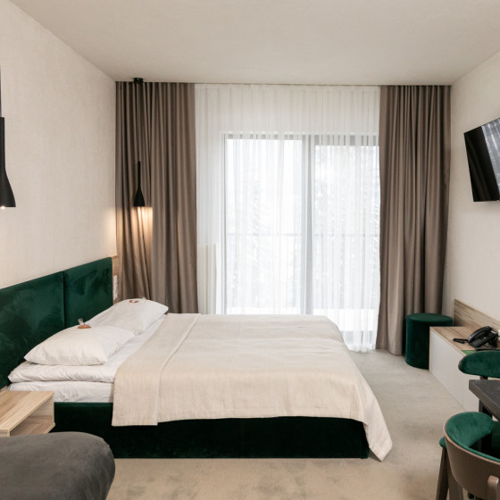 Покращений номер-студіо з видом на гори